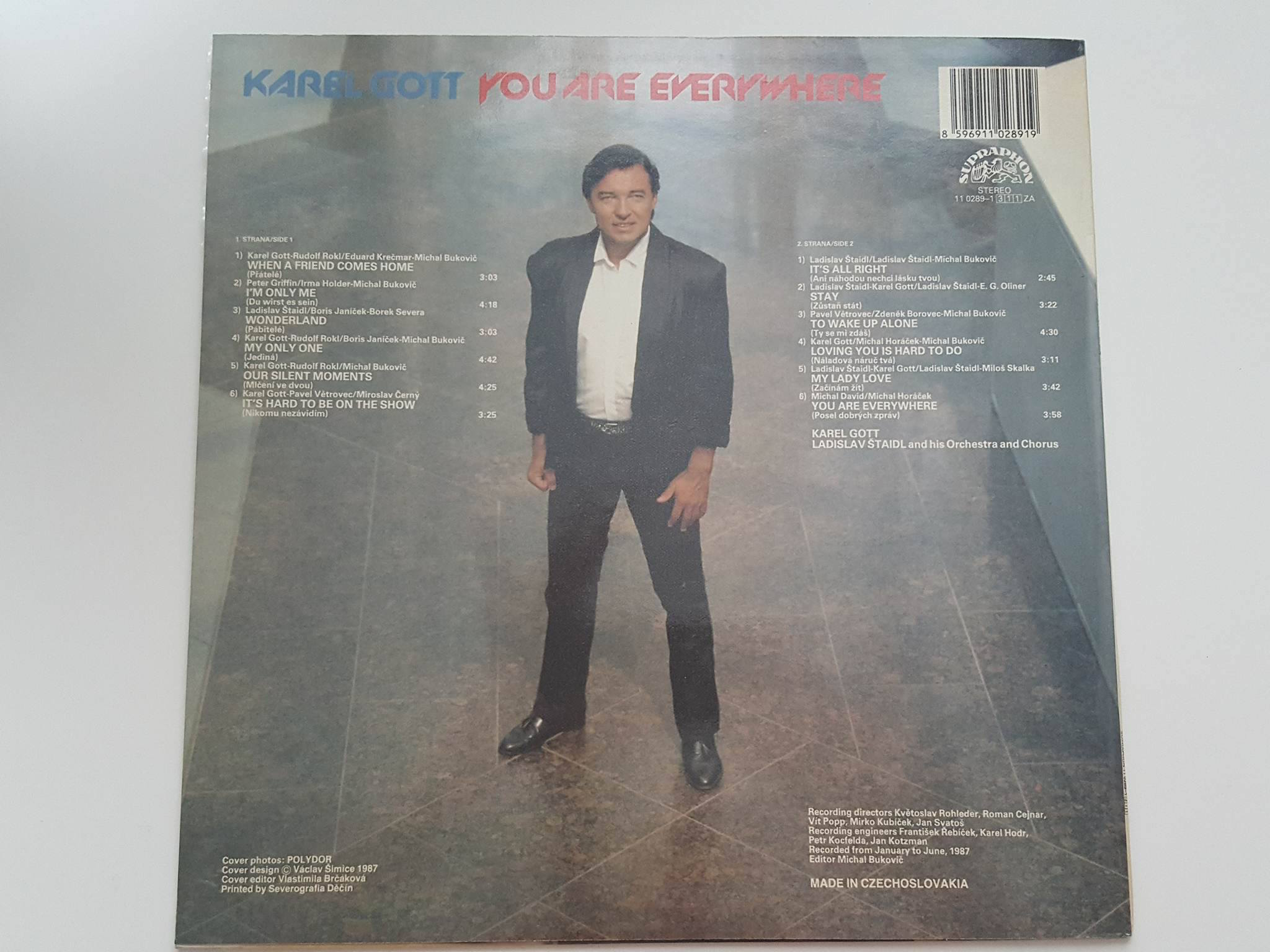 LP KAREL GOTT - YOU ARE EVERYWHERE