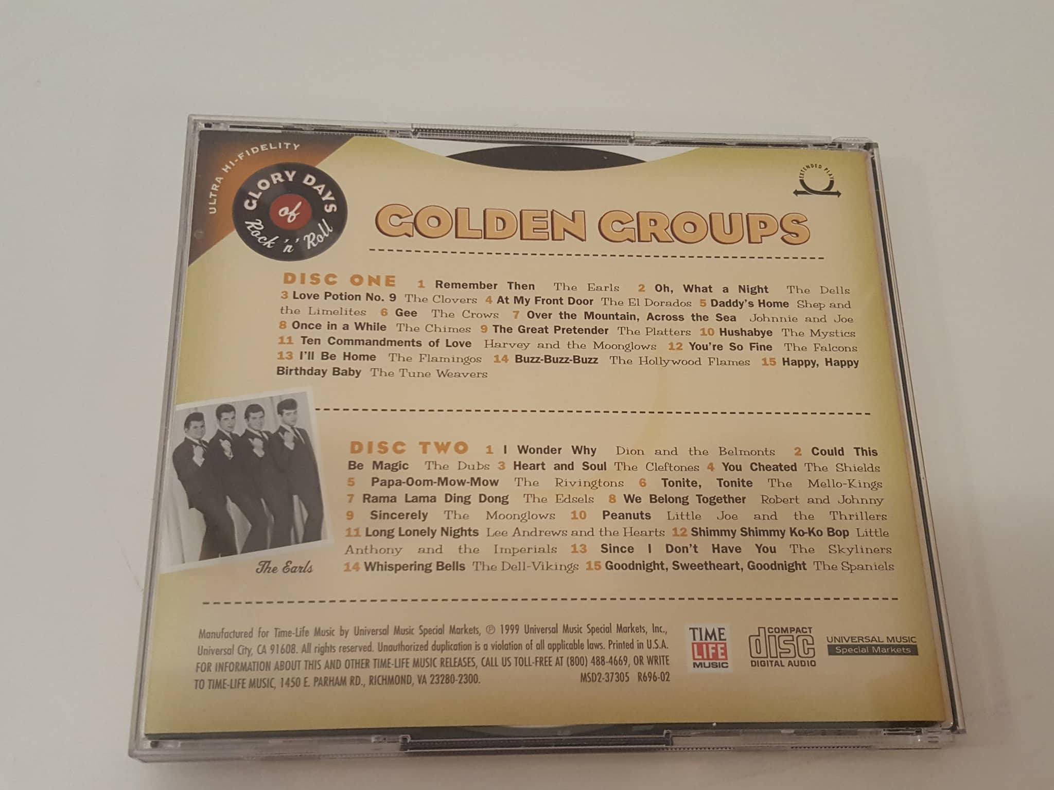 2 CD GOLDEN GROUPS