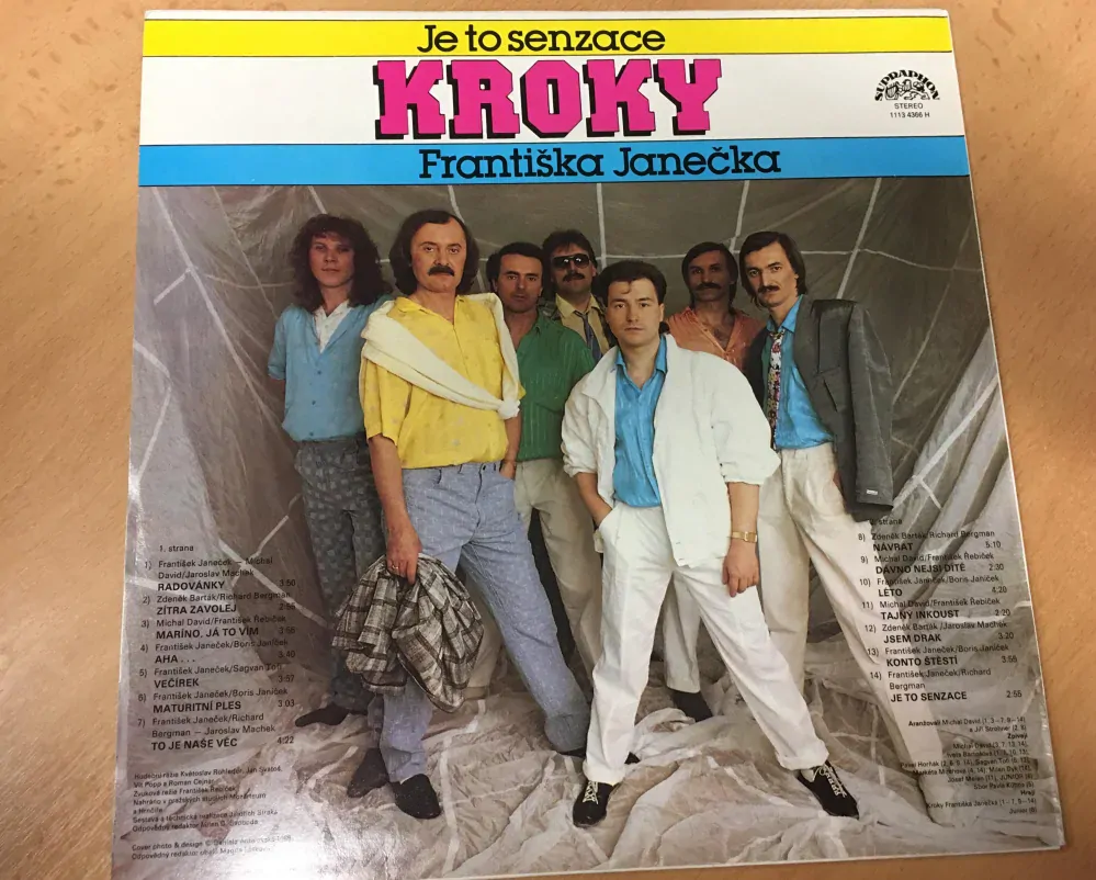 LP KROKY FRANTIŠKA JANEČKA - JE TO SENZACE