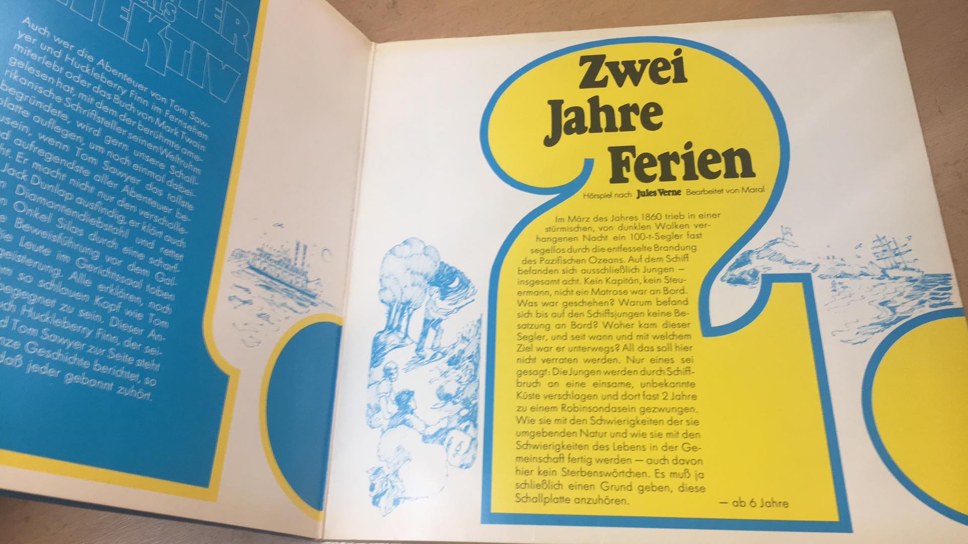 2 LP TOMSAWYER ALS DETEKTIV