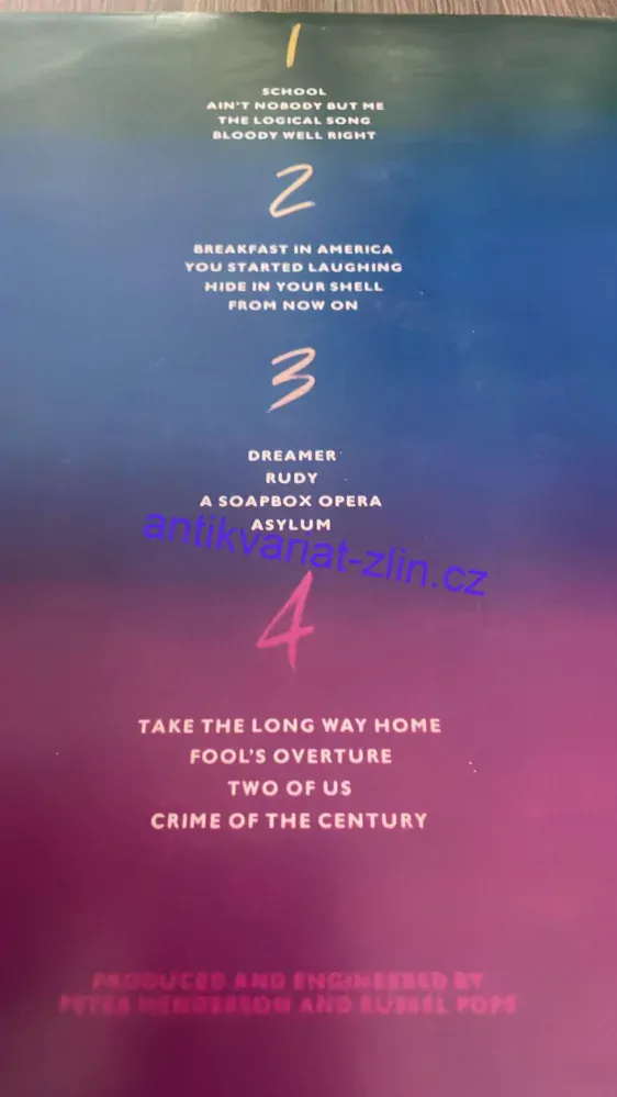 2 LP SUPERTRAMP : PARIS