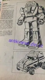 KOMIKS : TRANSFORMERS 4 semic - slovart