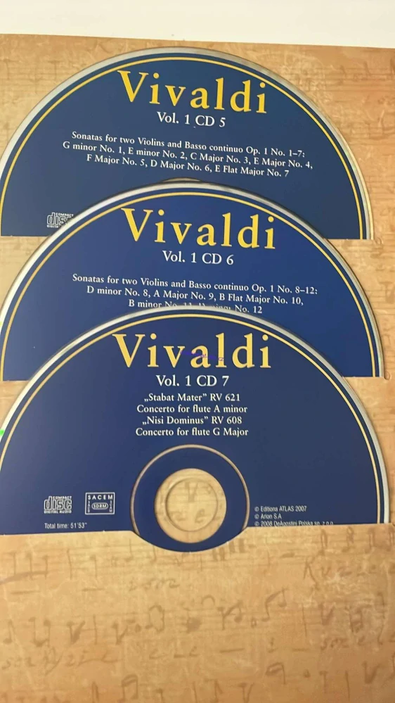 10 CD VIVALDI