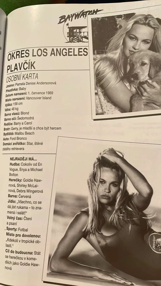 BAYWATCH : FAKTA PRO FANOUŠKY