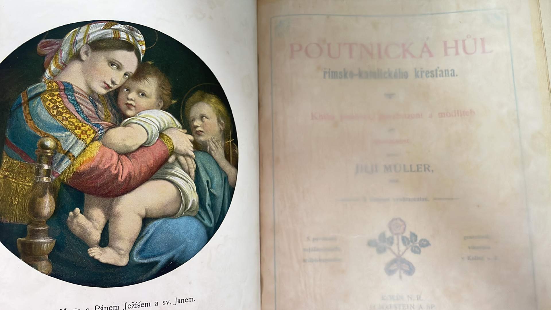 JILJÍ MÜLLER - Poutnická hůl římsko-katolického křesťana 