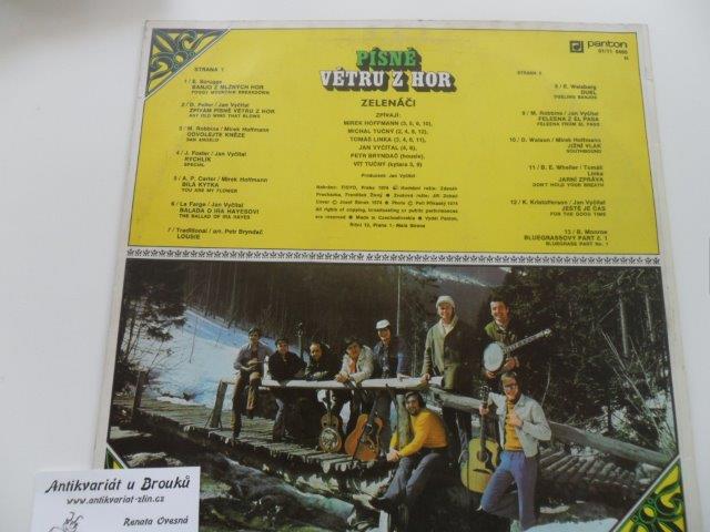 LP DESKA - PÍSNĚ VĚTRU Z HOR