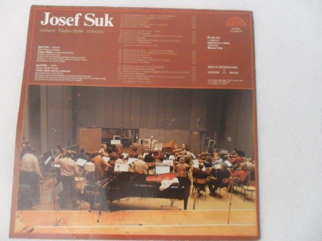 LP DESKA - JOSEF SUK orchestr VÁCLAV HYBŠ
