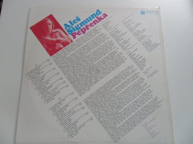 LP DESKA - ALEŠ SIGMUND / PEPŘENKA