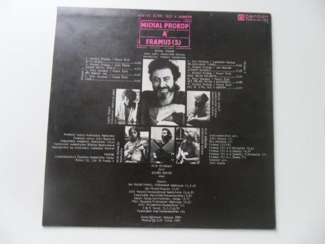 LP MICHAL PROKOP A FRAMUS (5) / NIC VE ZLÝM, NIC V DOBRÝM