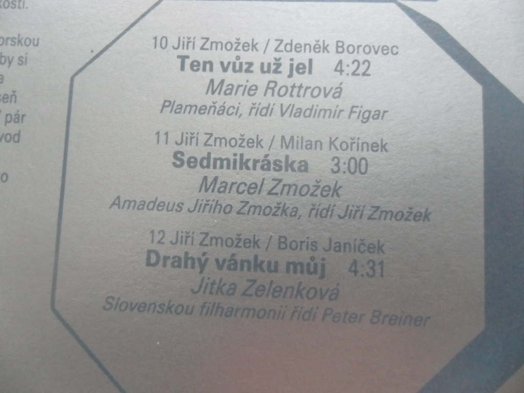 LP DESKA - JIŘÍ ZMOŽEK 3 (KOUSEK CESTY S TEBOU)