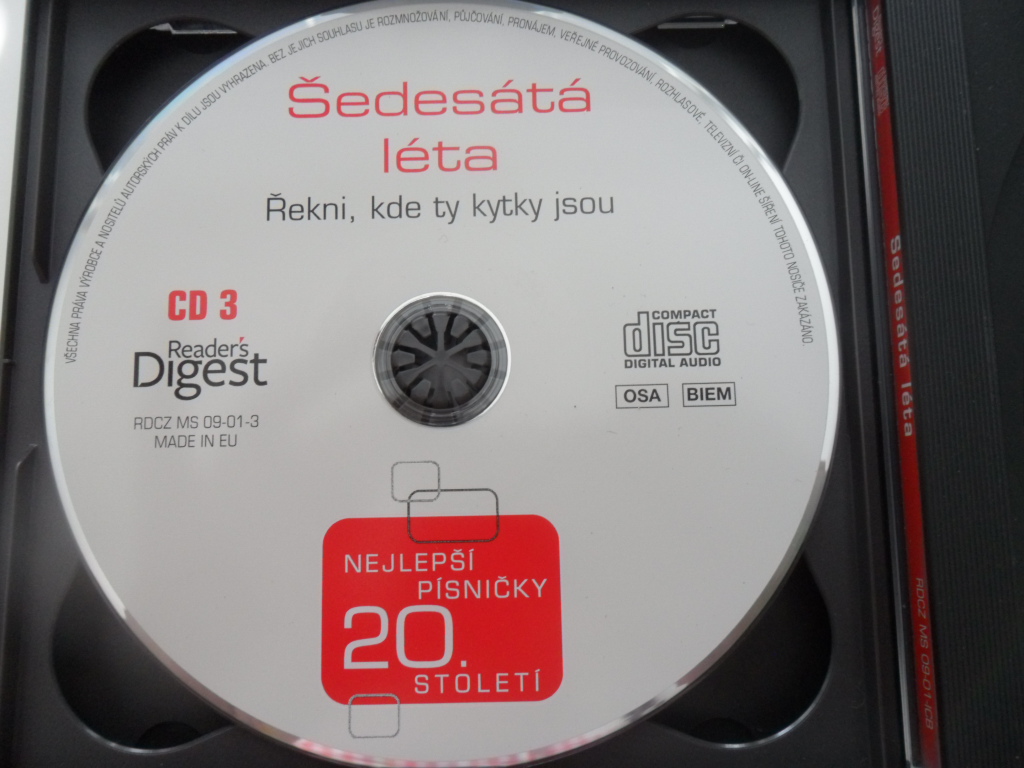 3 CD - ŠEDESÁTÁ LÉTA ( ANGLICKY)