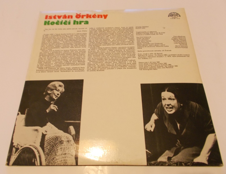 3 LP ISTVÁN ÖRKÉNY - KOČIČÍ HRA