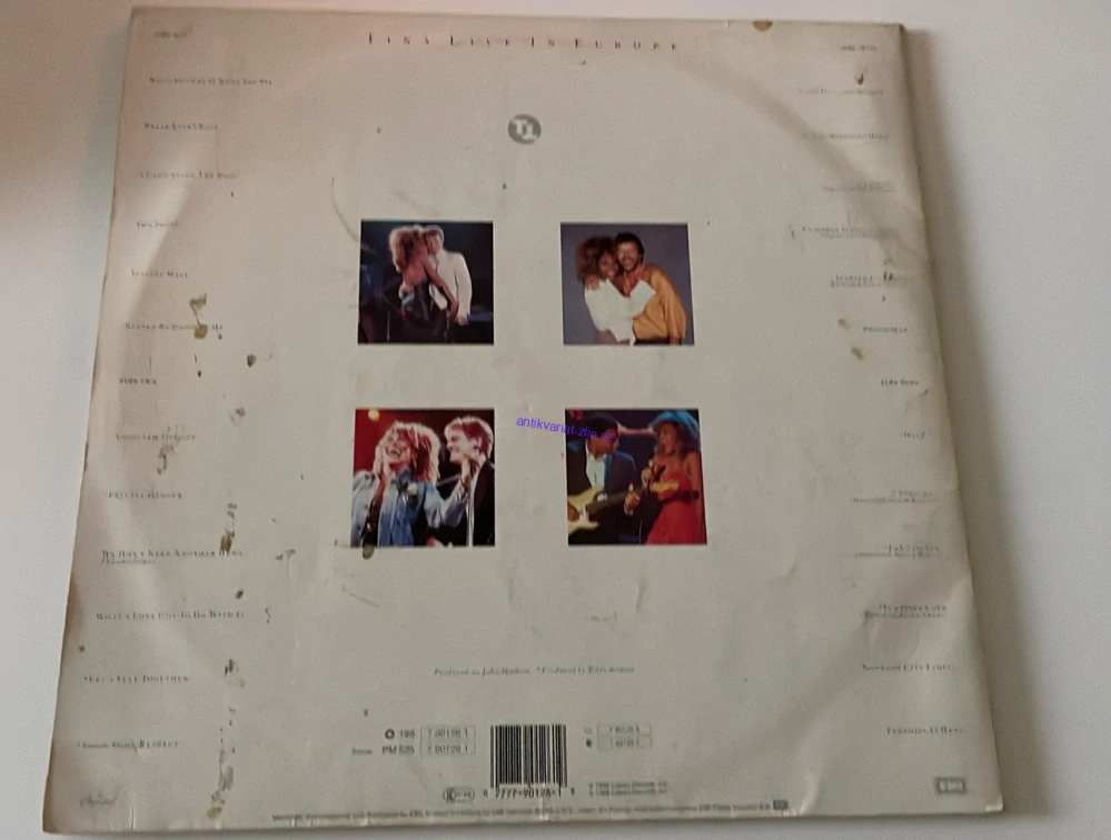 2 LP TINA TURNER LIVE IN EUROPA
