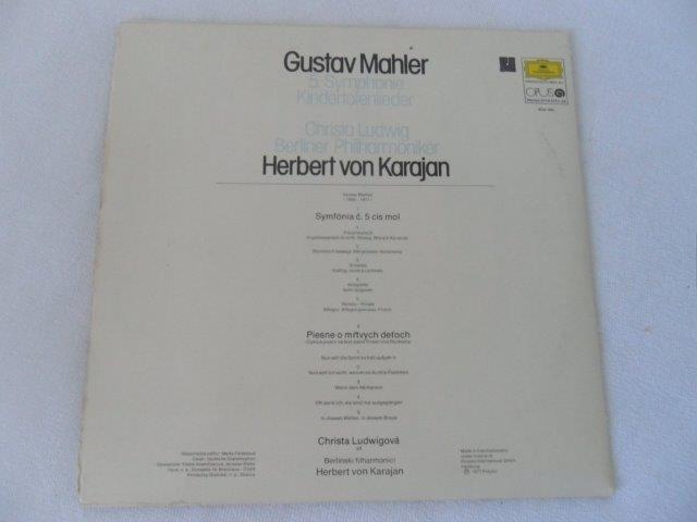 2 LP DESKY - GUSTAV MAHLER