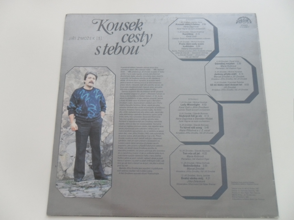 LP DESKA - JIŘÍ ZMOŽEK 3 (KOUSEK CESTY S TEBOU)