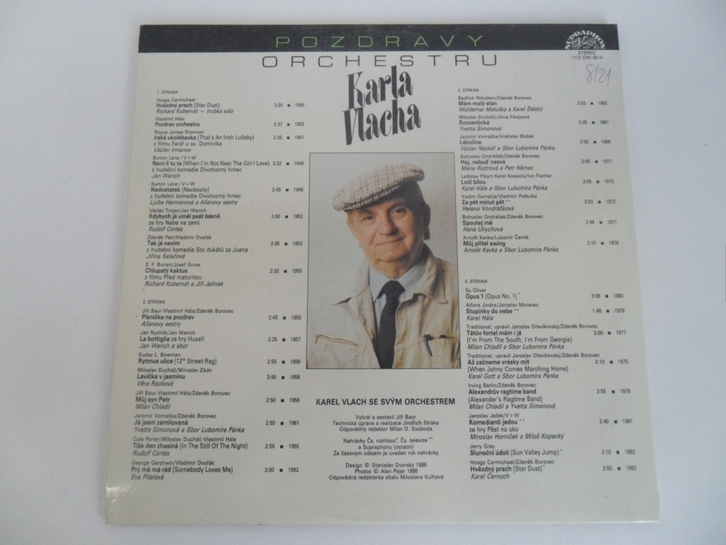 2 LP - POZDRAVY ORCHESTRU KARLA VLACHA