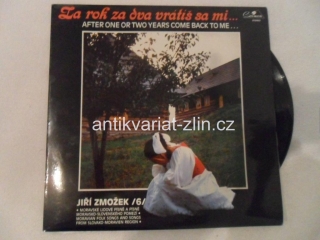 LP DESKA - JIŘÍ ZMOŽEK / ZA ROK ZA DVA VRÁTÍŠ SA MI...