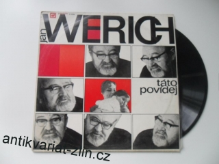 LP DESKA - JAN WERICH (TÁTO POVÍDEJ)