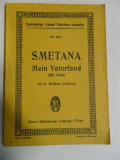BEDŘICH SMETANA-MÁ VLAST-CYKLUS SYMFONICKÝCH BÁSNÍ-VLTAVA