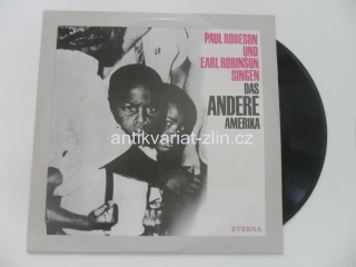 LP DESKA - PAU ROBESON UND EARL ROBINSON SINGEN (DAS ANDERE AMERICA)
