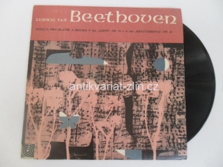 LP DESKA - LUDWIG VAN BEETHOVEN (SONÁTA PRO KLAVÍR A HOUSLE F DUR )