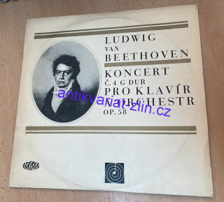 LUDWIG van BEETHOVEN KONCERT G dur pro klavír a orchestr op. 58