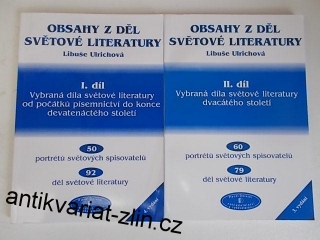 OBSAHY Z DĚL ČESKÉ LITERATURY