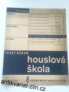 JOSEF BERAN - HOUSLOVÁ ŠKOLA