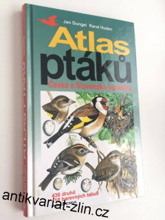 JAN DUNGEL, KAREL HUDEC : ATLAS PTÁKŮ