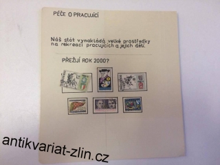 PÉČE O PRACUJÍCÍ : ZNÁMKOVÝ ARCH