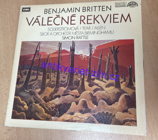 2 LP BENJAMIN BRITTEN - VÁLEČNÉ REKVIEM