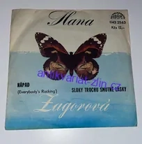 SP HANA ZAGOROVÁ - NÁPAD, SLOKY TROCHU SMUTNÉ LÁSKY