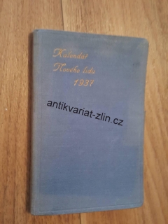 KAPESNÍ KALENDÁŘ NOVÉHO LIDU 1937