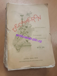 DECAMERON 100 ERZÄHLUNGEN VON GIOVANNI BOCCACCIO