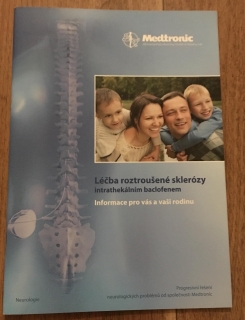 LÉČBA ROZTROUŠENÉ SKLERÓZY INTRATHEKÁLMÍM BACLOFENEM