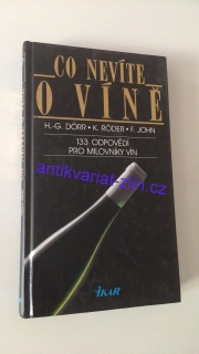 CO NEVÍTE O VÍNĚ