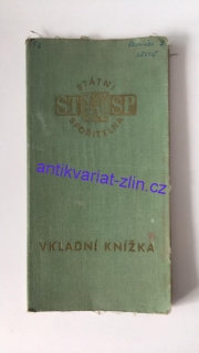 Vkladní knížka - Státní Spořitelna