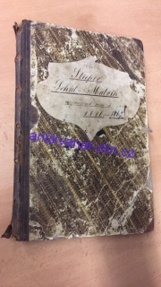 Školní matrika 1816 - 1867