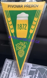 Reklamní vlaječka pivovar Přerov