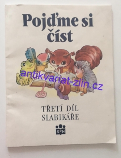 Pojďme si číst - Třetí díl slabikáře