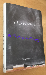 David Menasche - Mělo to smysl