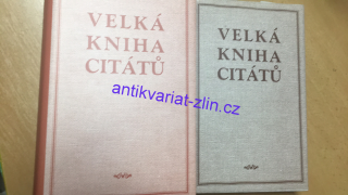 VELKÁ KNIHA CITÁTŮ