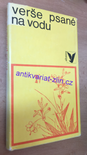 VERŠE PSANÉ NA VODU