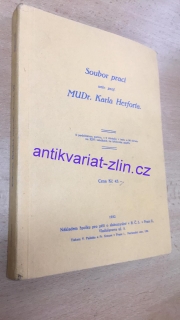 SOUBOR PRACÍ MUDR. KARLA HERFORTA
