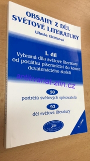 PBSAHY Z DĚL SVĚTOVÉ LITERATURY I. DÍL