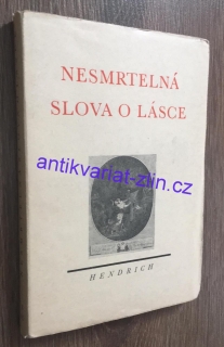 NESMRTELNÁ SLOVA O LÁSCE