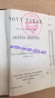 NOVÝ ZÁKON JEŽÍŠE KRISTA