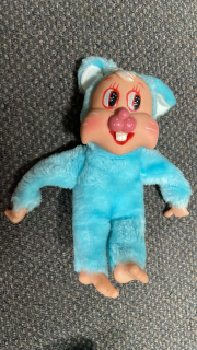 RETRO MONČIČÁK MODRÝ