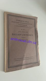 JAN NERUDA : BALLADY A ROMANCE