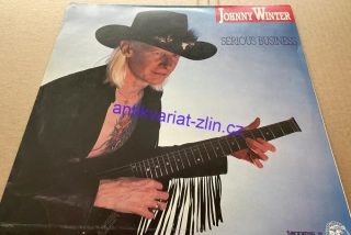 LP JOHNNY WINTER : SERIOUS BUSINESS